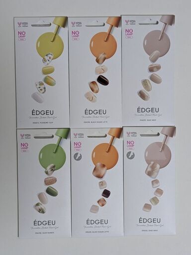 ÉDGEU ジェルネイルシール 2点 ¥900 選べるまとめ売りの写真3枚目