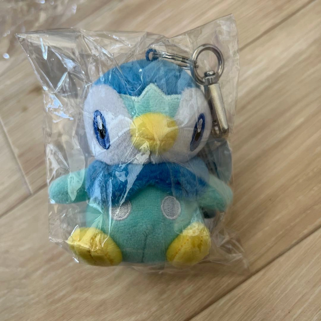 (韓国限定)ポケモン キーリング ぬいぐるみ ポッチャマ キーホルダー