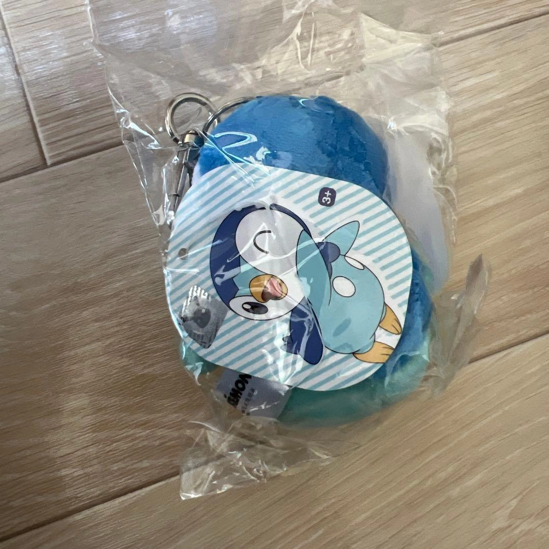 (韓国限定)ポケモン キーリング ぬいぐるみ ポッチャマ キーホルダーの写真3枚目