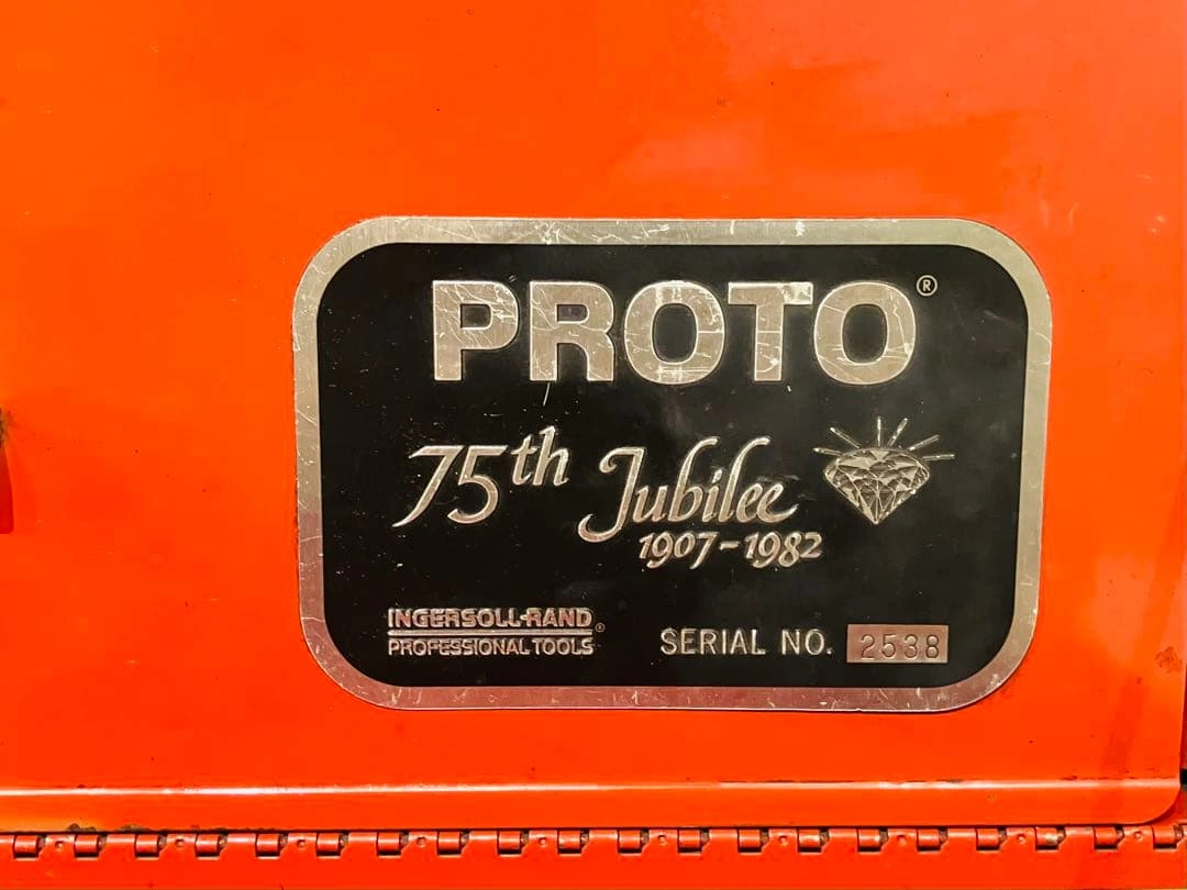 【極希少】PROTOプロト75周年記念 1982年限定 工具箱ツールボックス7段の写真7枚目