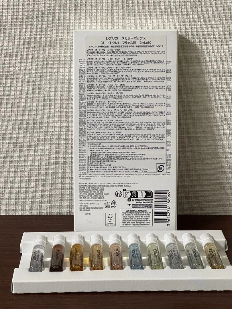 REPLICA 香水セット 10種の写真2枚目