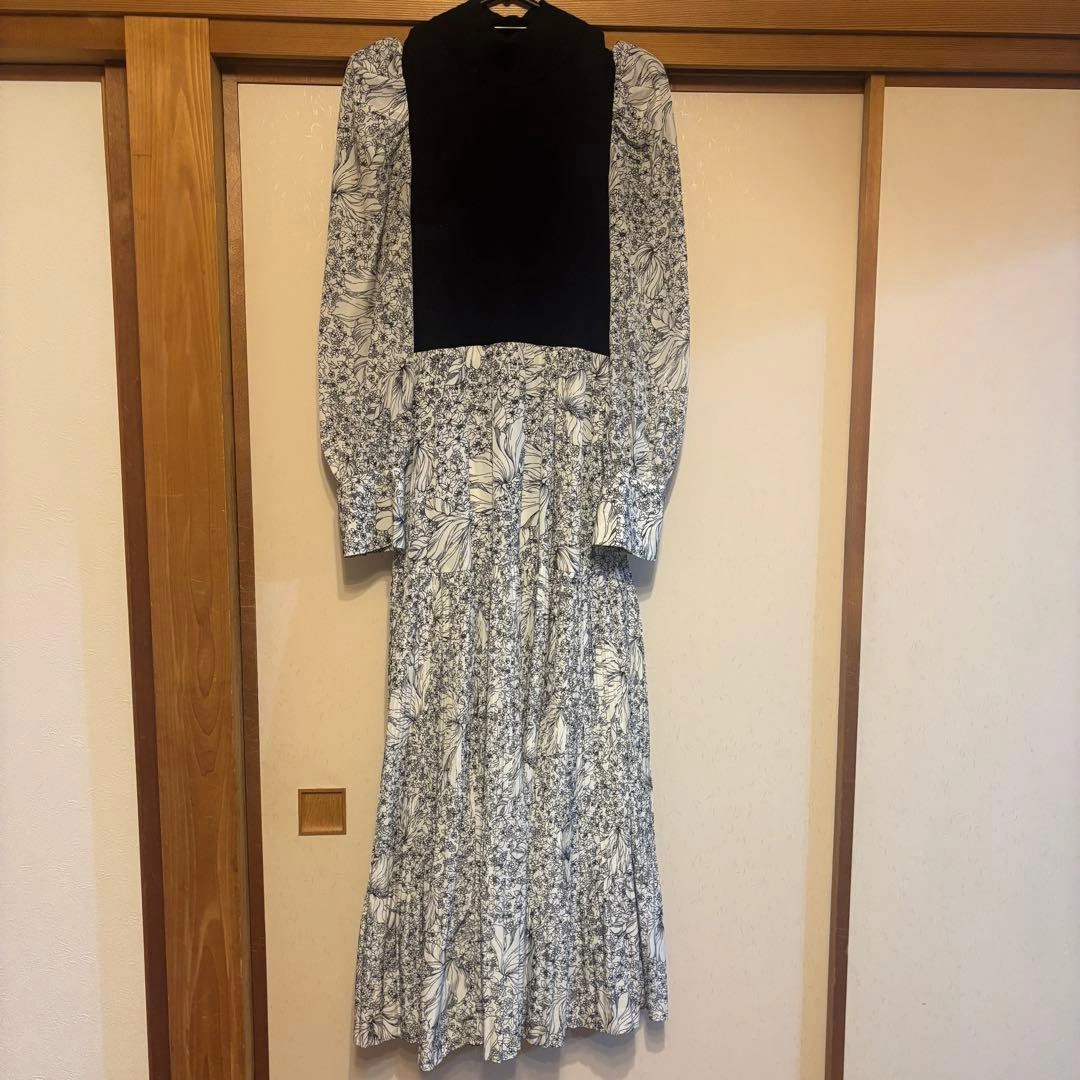 SNIDEL ニットベストレイヤードワンピ SWNO225044 レディース美品の写真3枚目