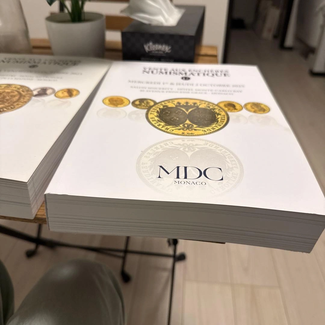 MDC モナコ 銭幣オークションカタログ 3冊セット(2023-2026)の写真7枚目
