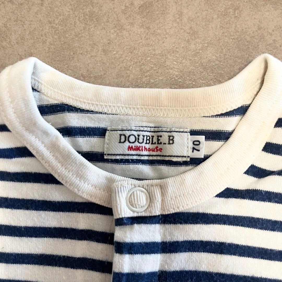 Double.b ロンパース・outdoor帽子セットの写真4枚目