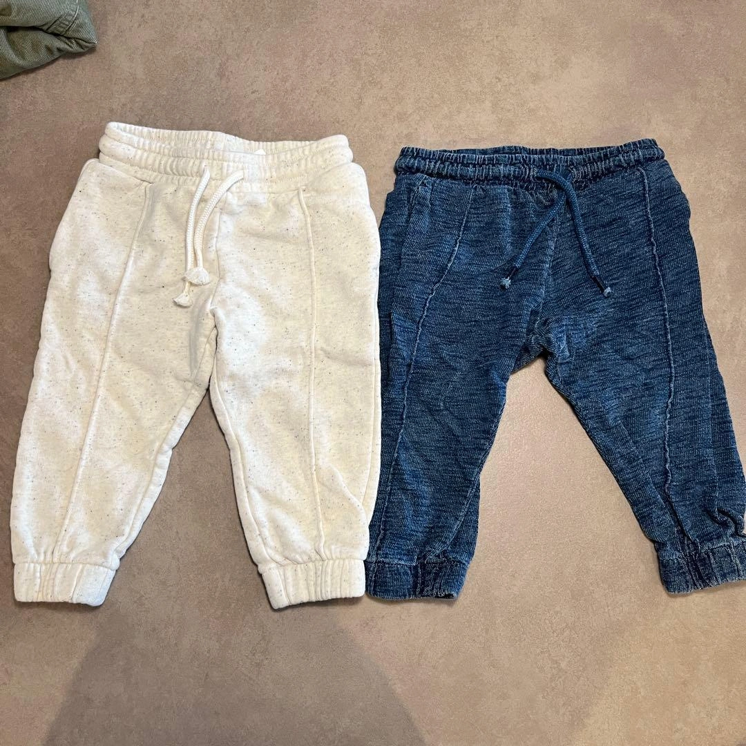 H&M 90cm パンツ 3点セットの写真2枚目