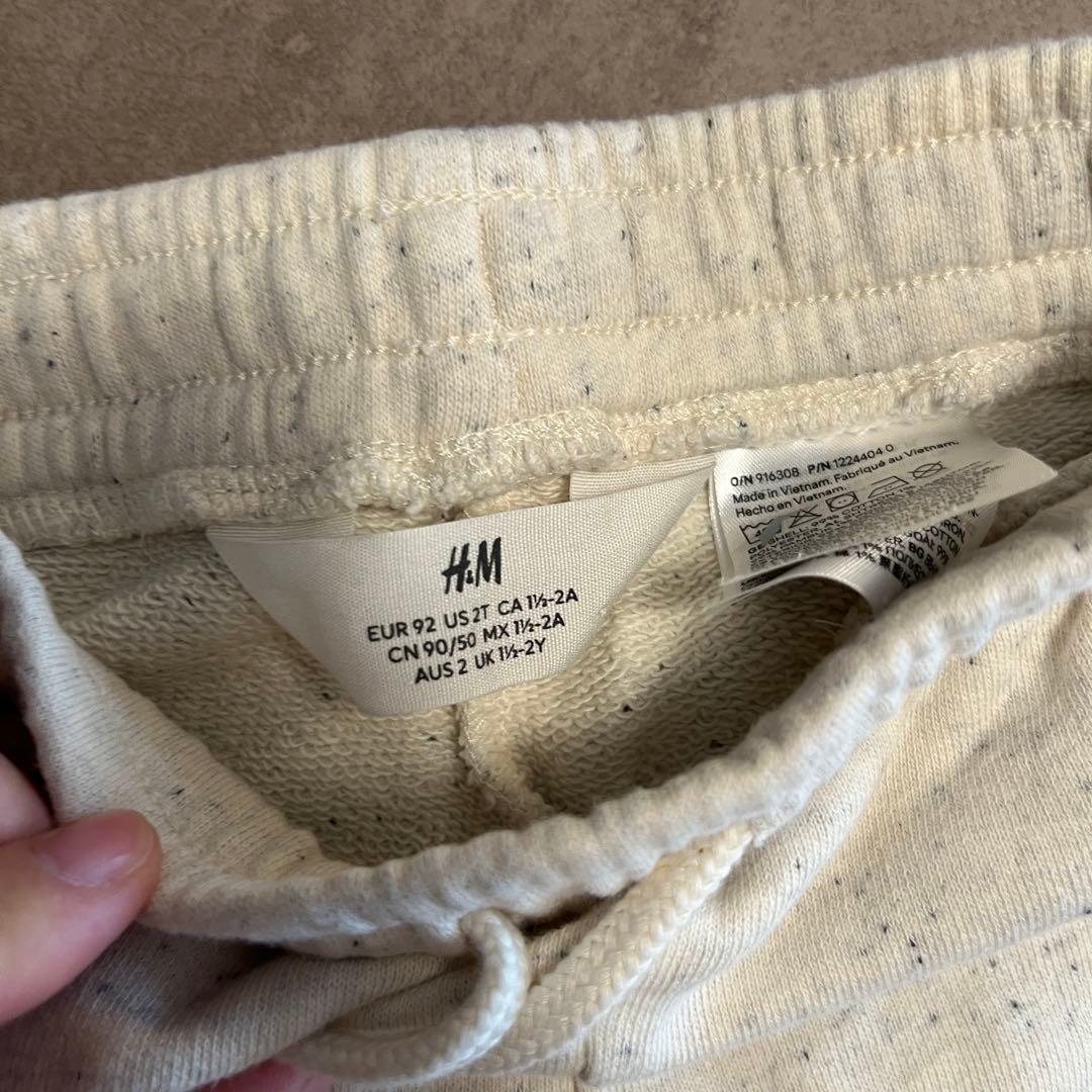 H&M 90cm パンツ 3点セットの写真4枚目