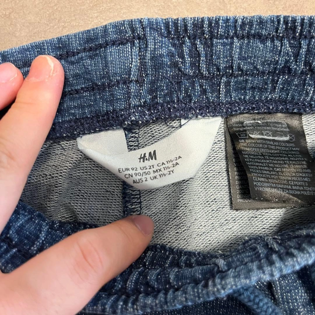 H&M 90cm パンツ 3点セットの写真5枚目