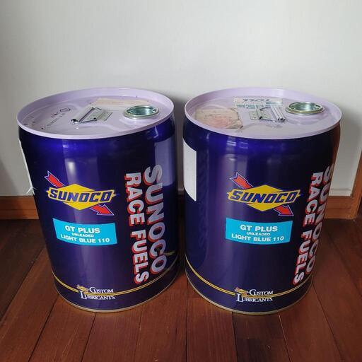 空のペール缶　DIY　SUNOCO GT PLUS