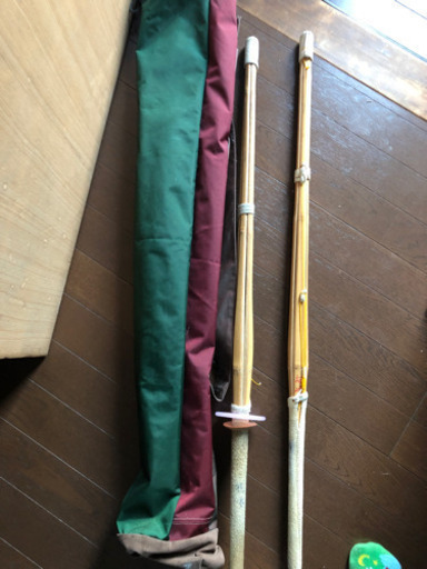 竹刀 二本