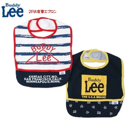 【新品未使用】Buddy Lee お食事エプロン 2枚組 – 食べこぼしキャッチで快適の写真3枚目
