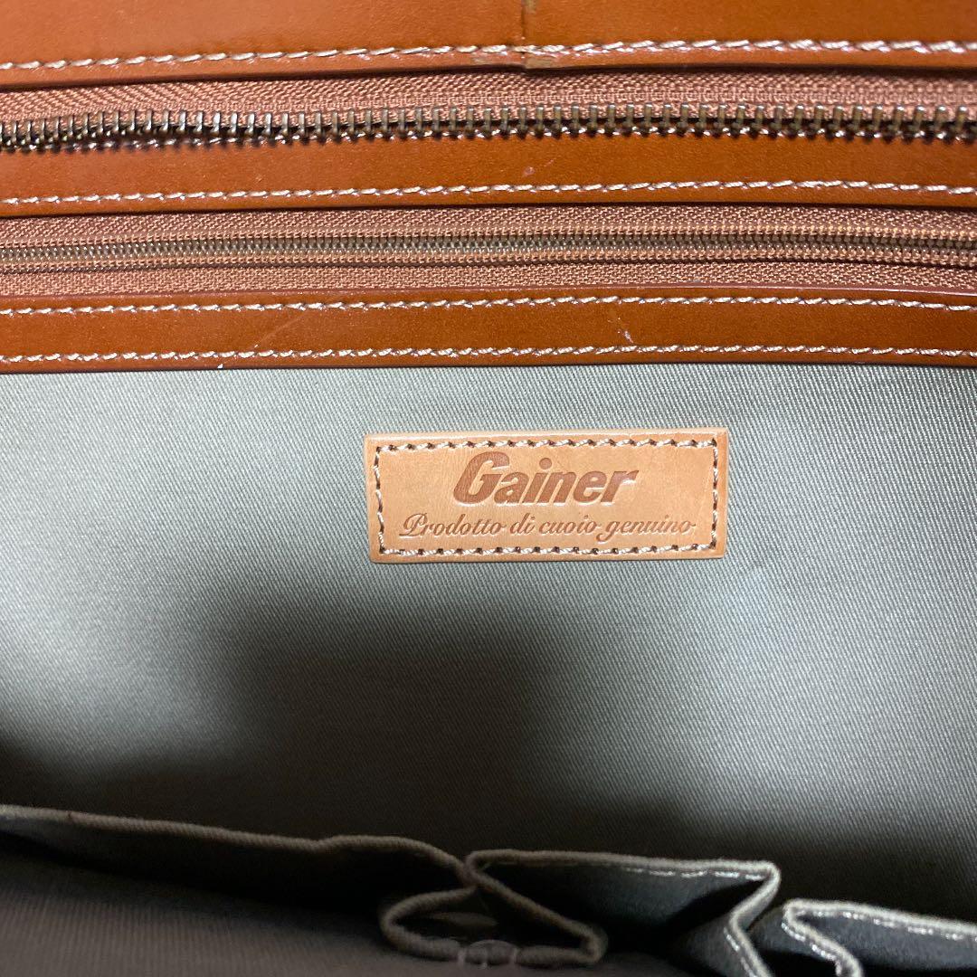 【値下げ中】Gainerレザー 本革 ビジネスバッグの写真5枚目