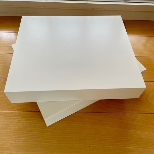 【4/19締切・無料】IKEA LACK（ラック）ウォールシェルフ 2枚セット（棚板のみ）