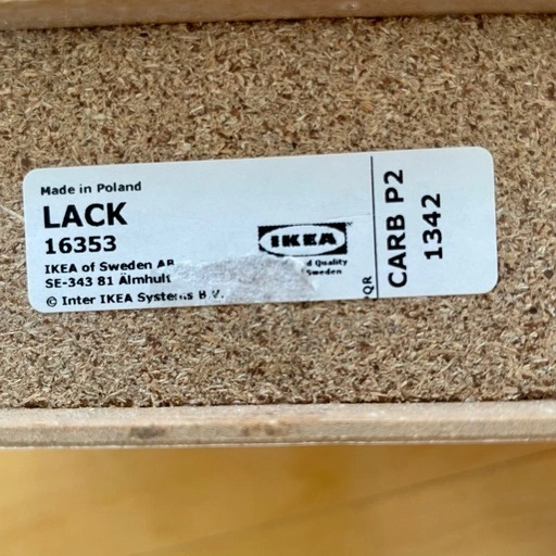 【4/19締切・無料】IKEA LACK(ラック)ウォールシェルフ 2枚セット(棚板のみ)の写真5枚目