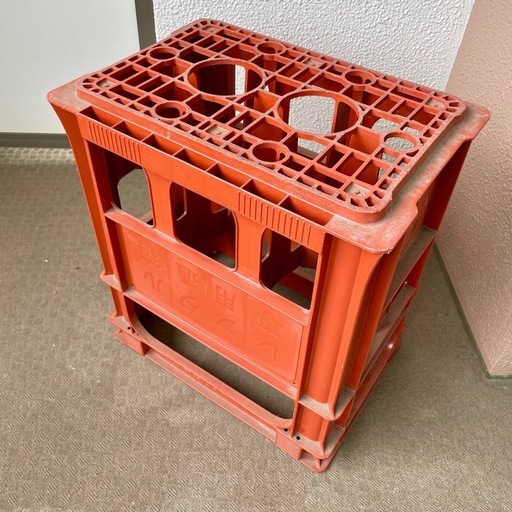 【本日限定・無料】一升瓶用プラスチックケース P箱（DIY・ベランダ棚・踏み台に）の写真4枚目