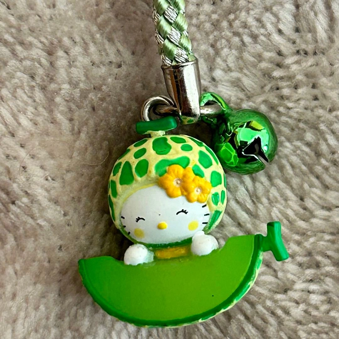 茨城 ご当地キティ キーホルダー メロンの写真2枚目