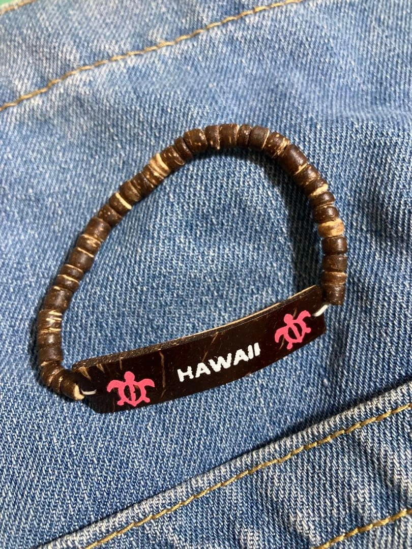 HAWAII 木製ブレスレットの写真2枚目