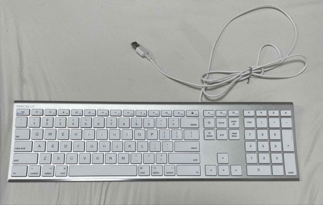 MACALLY USB有線キーボード