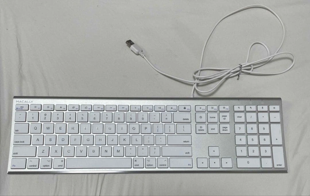 MACALLY USB有線キーボード