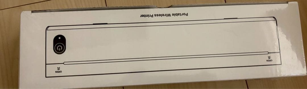 ポータブル感熱プリンター ワイヤレスプリンター バッテリー＆紙ロール