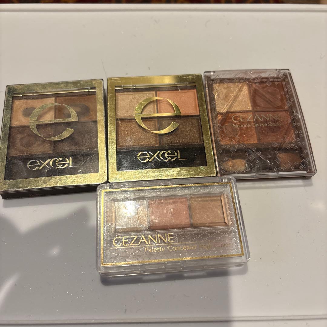 excel & CEZANNE アイシャドウパレットセット