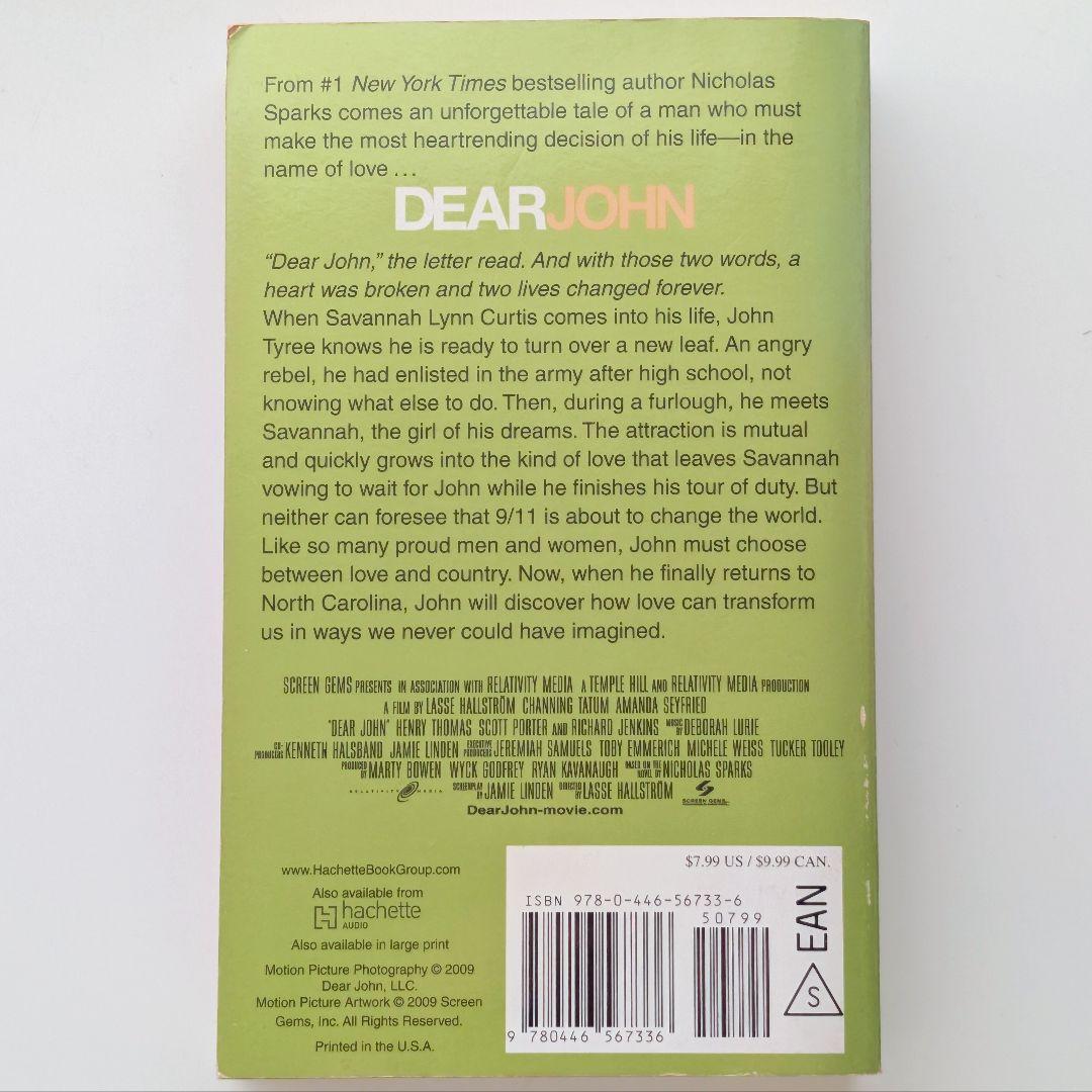 DEAR JOHN ニコラス・スパークスの写真2枚目