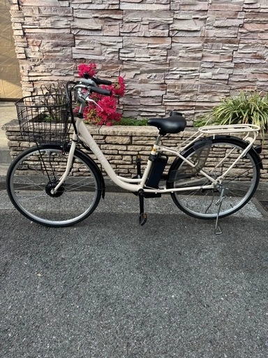 美品!オシャレな電動アシスト自転車🚲26インチ