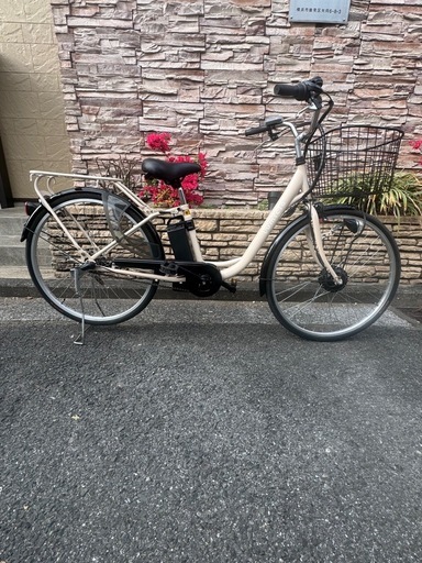 美品！オシャレな電動アシスト自転車🚲26インチの写真2枚目