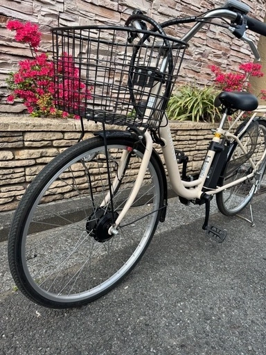 美品!オシャレな電動アシスト自転車🚲26インチの写真4枚目