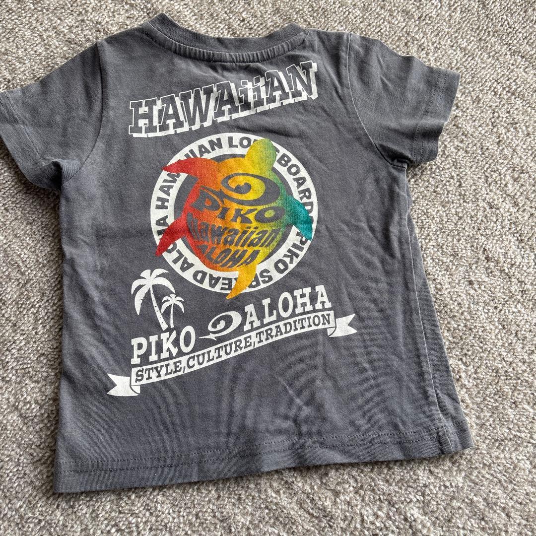 PIKO グレー Tシャツ 90cmの写真3枚目