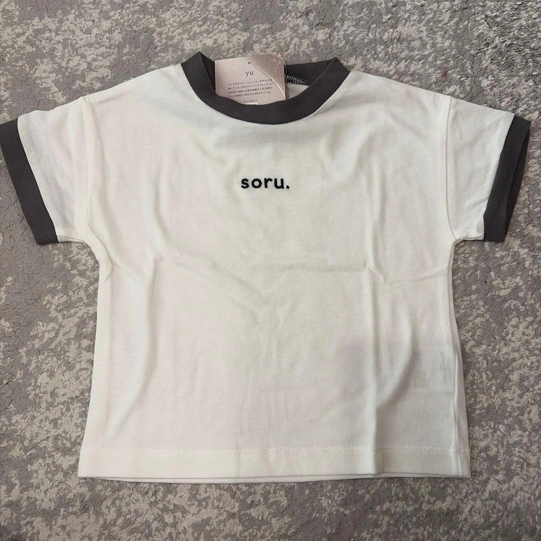 【新品】しまむら micorrid yuコラボ ロゴT バースデイ ユニクロの写真3枚目