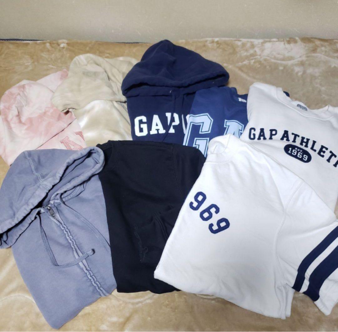【GAP】メンズ 着回し抜群スウェット・パーカー 8点セット　ギャップ　Lの写真4枚目