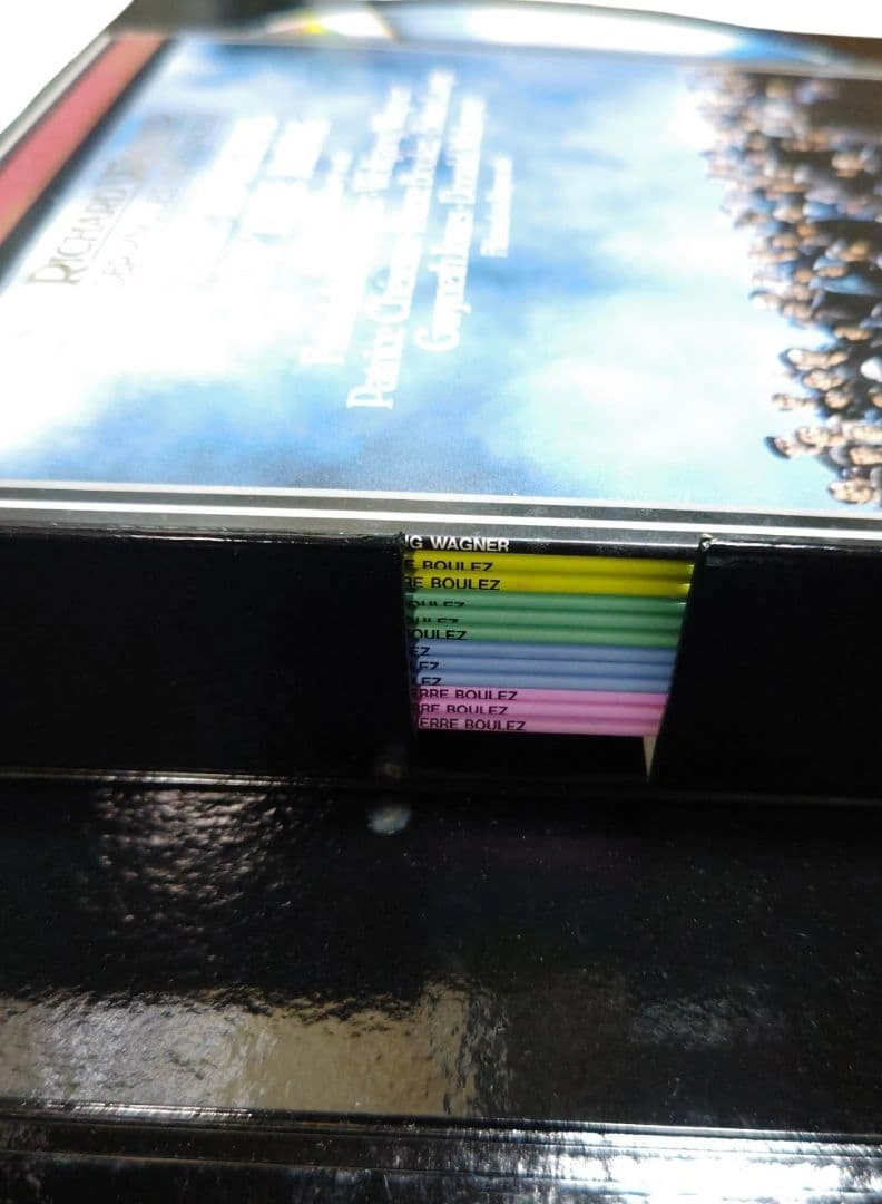 【廃盤】ワーグナー ニーベルングの指環 LD-BOX 12枚組+リーフレット他の写真4枚目