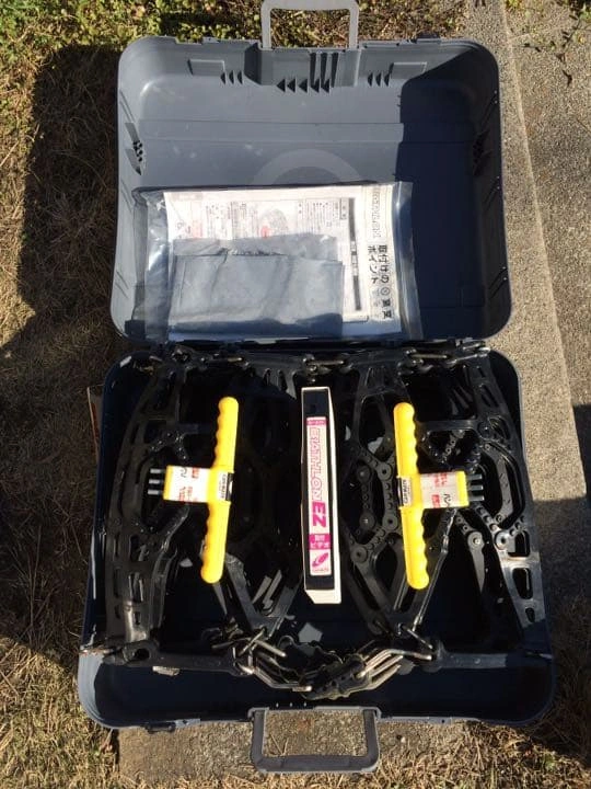 新品カーメイトBIATHLONEZ655非金属タイヤチェーン195/65R/15の写真3枚目