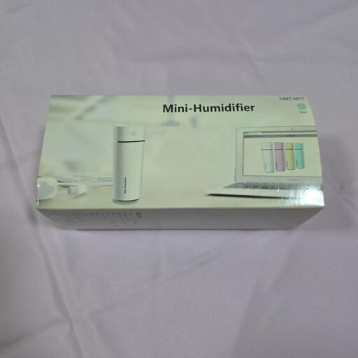 ミニ加湿器 ポータブル加湿器 HMT-M11 ブルーの写真2枚目
