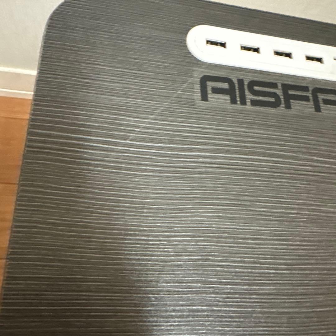 AISFA USBポート付き折りたたみ式パソコンデスクの写真2枚目