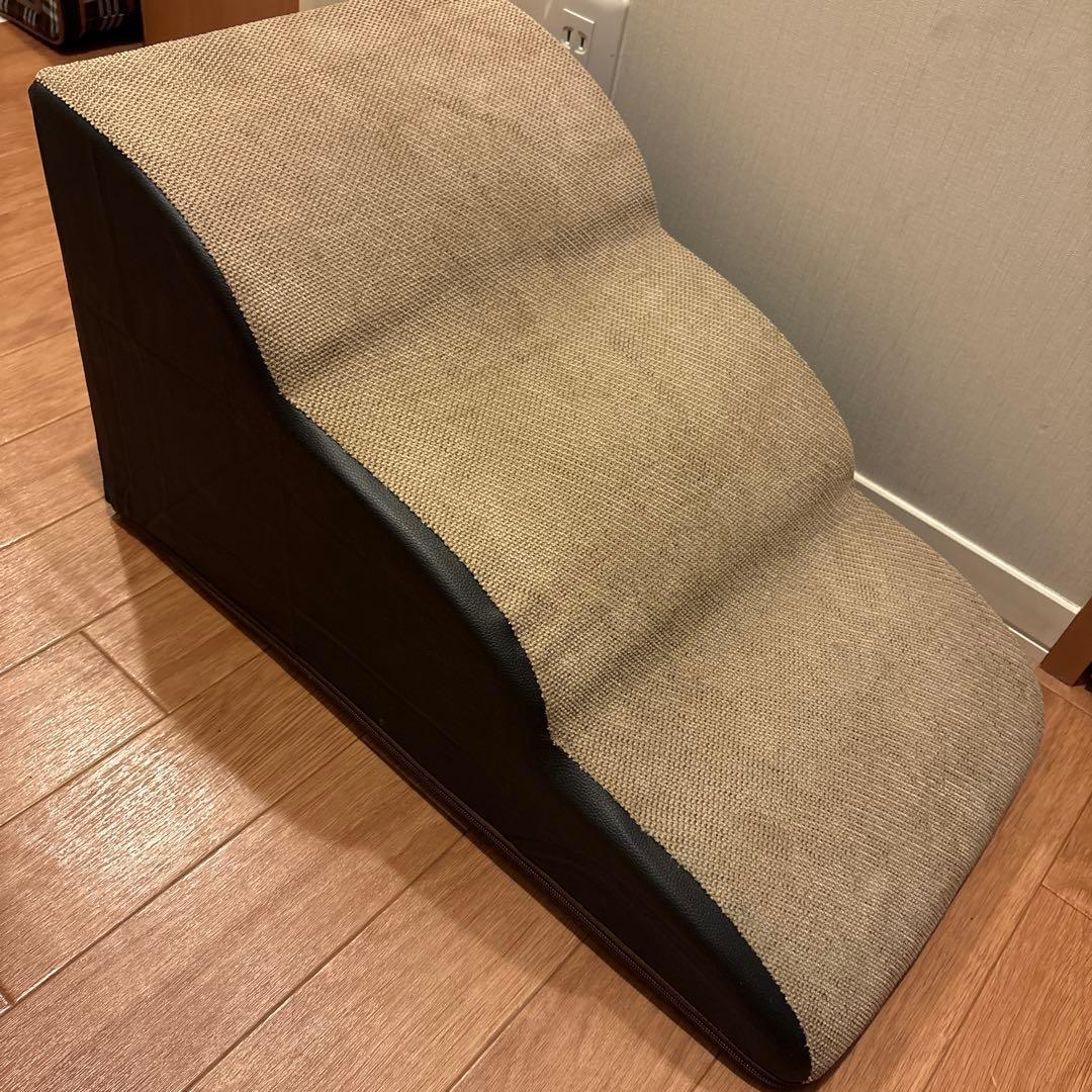 ペット用二段スロープ　ステップ台　階段