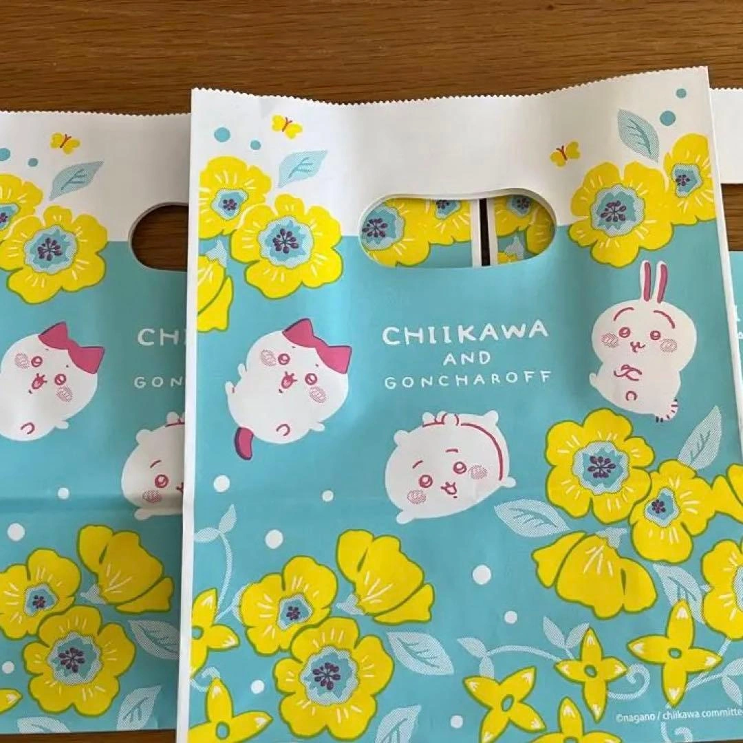 ちいかわ ゴンチャロフ ショッパー2枚セット