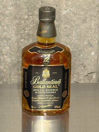 希少・終売品] Ballantine’s Gold Seal 12年750ml
