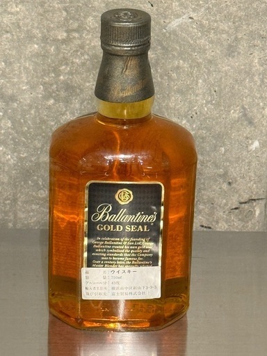 希少・終売品] Ballantine’s Gold Seal 12年750mlの写真2枚目