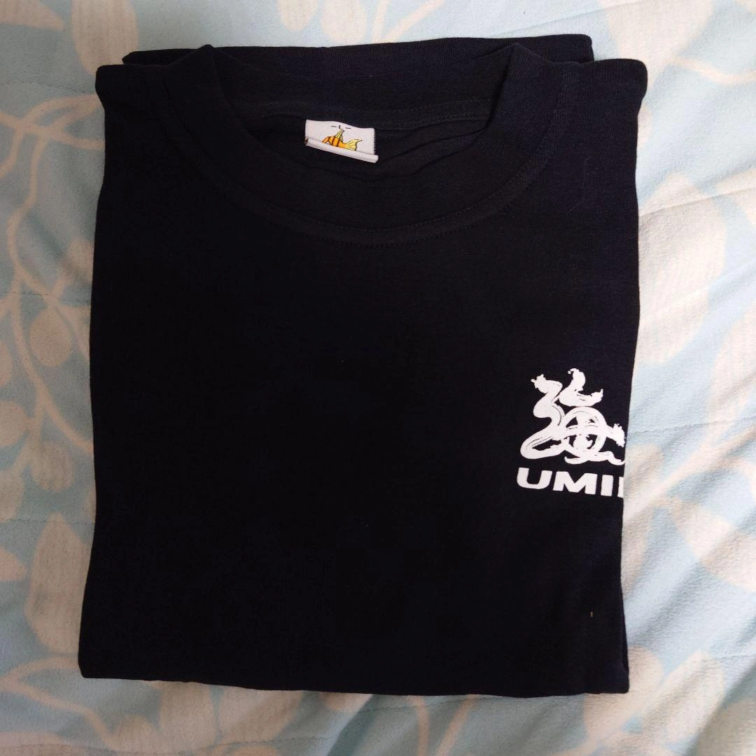 UMIKAJI 海風 Tシャツ 黒(Lサイズ)