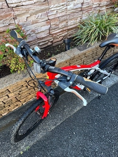 極美品 Ferrari ディスクブレーキ マウンテンバイクの写真3枚目