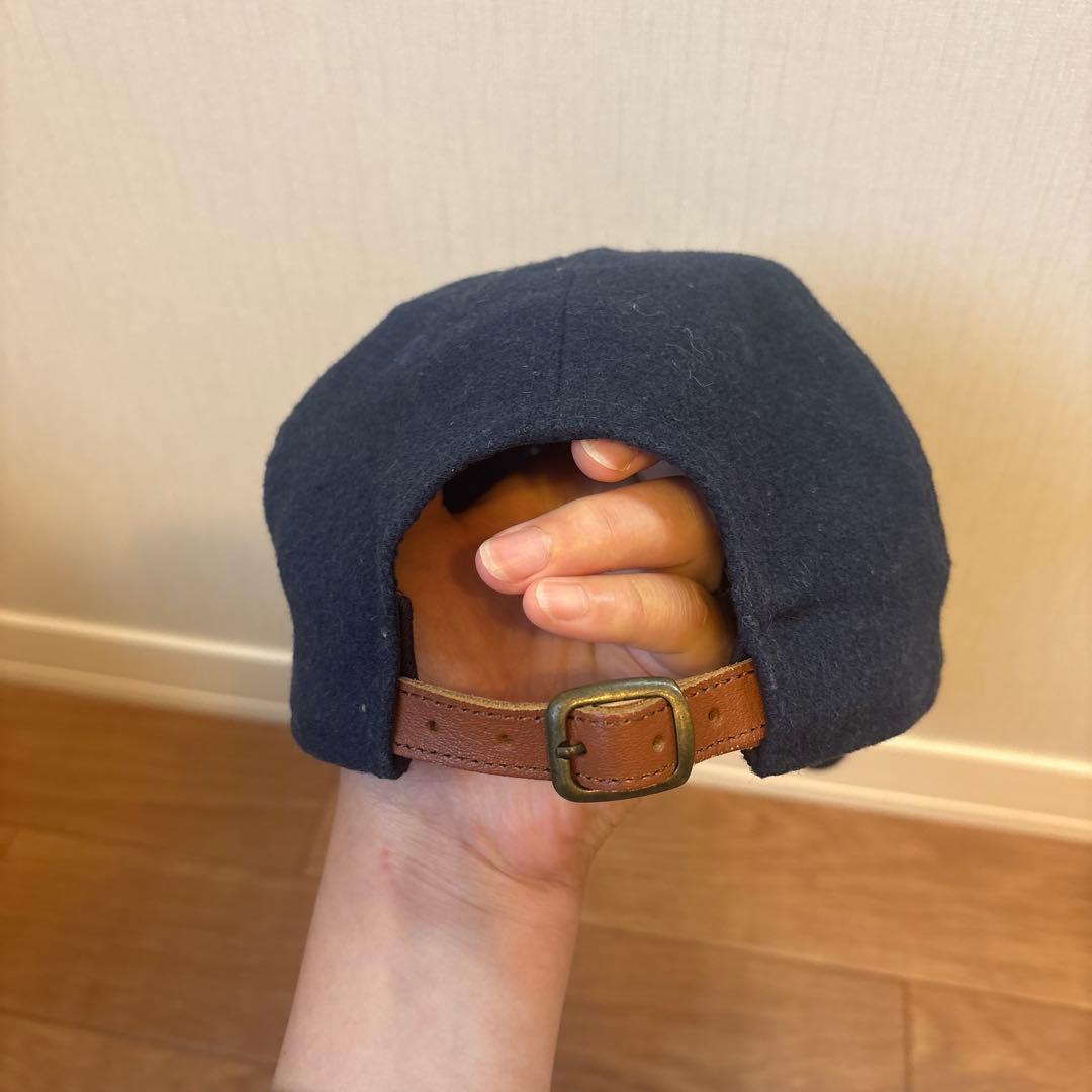 New Era NYロゴ ベースボールキャップ ネイビーの写真3枚目