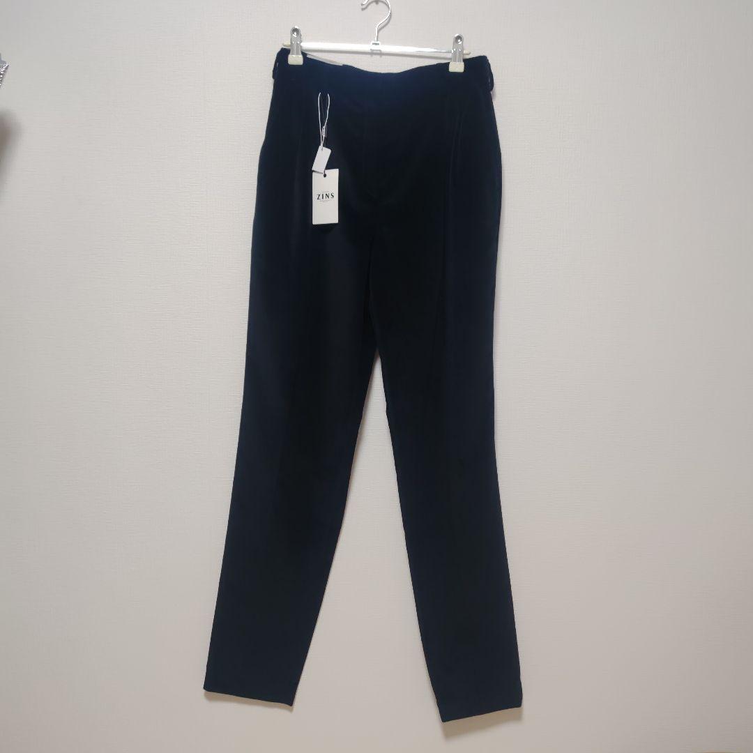BERNARD ZINS ベロアパンツ　スラックス　ベルナールザンス　36　新品