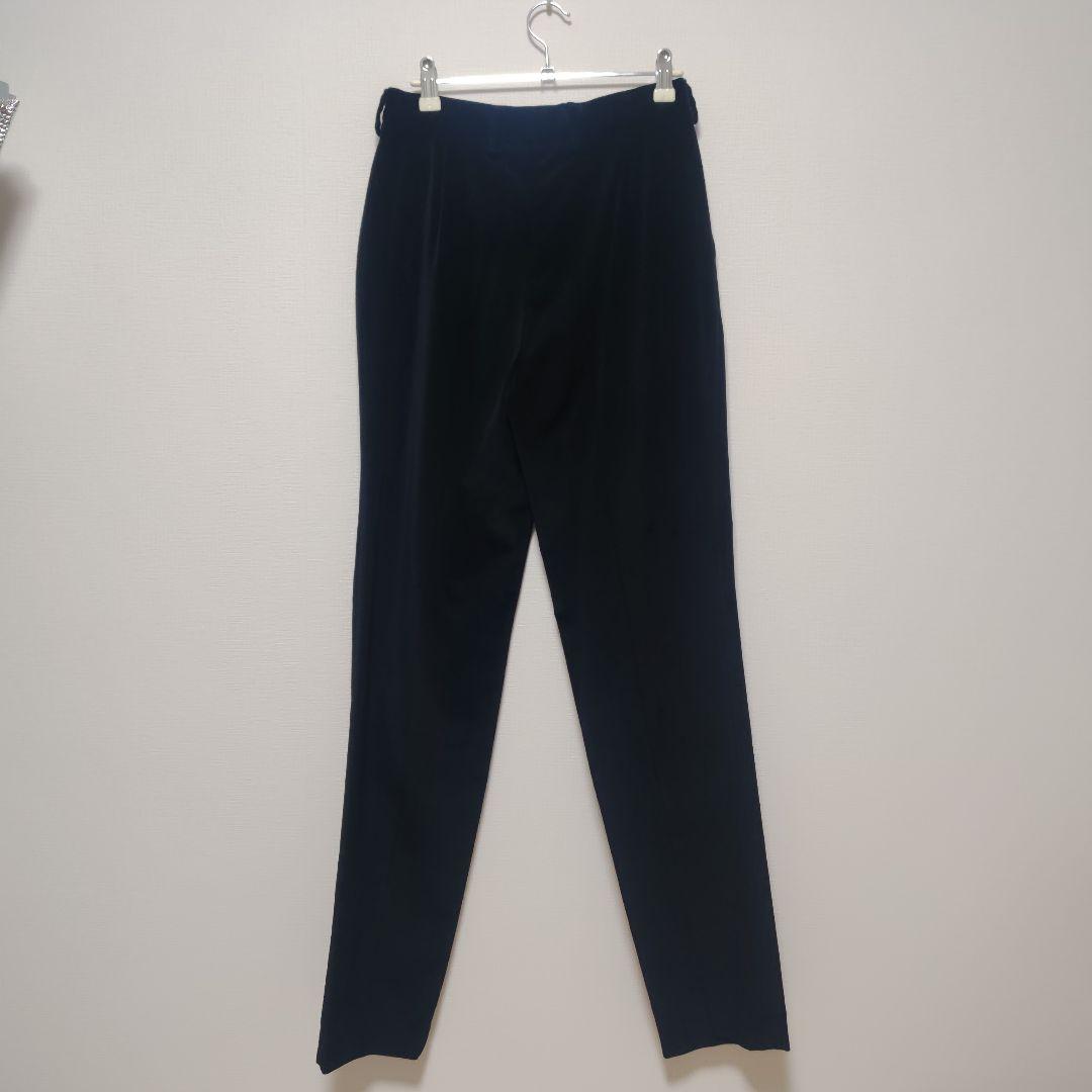 BERNARD ZINS ベロアパンツ　スラックス　ベルナールザンス　36　新品の写真3枚目