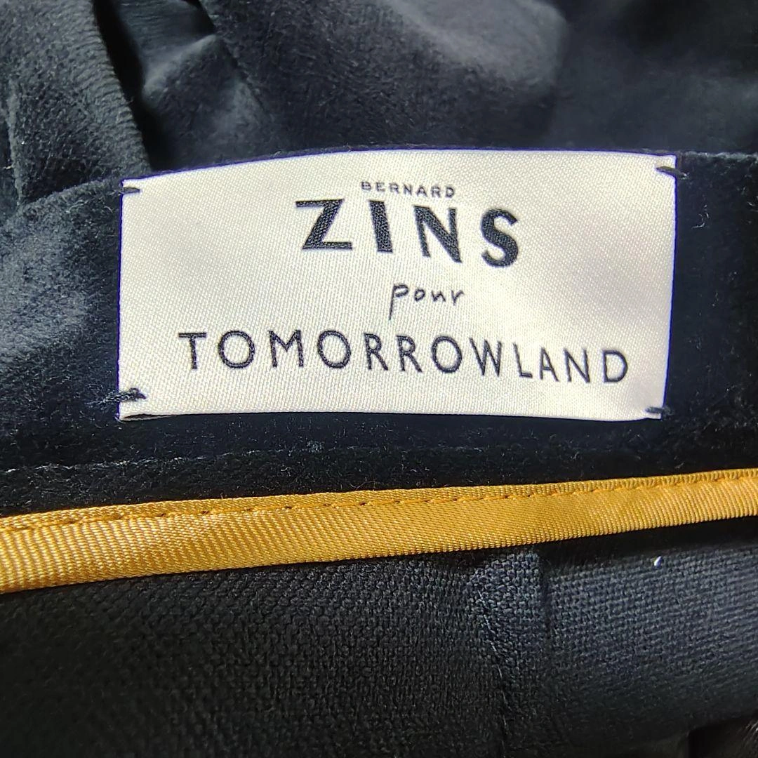 BERNARD ZINS ベロアパンツ スラックス ベルナールザンス 36 新品の写真6枚目