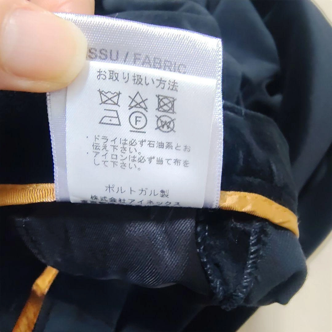 BERNARD ZINS ベロアパンツ スラックス ベルナールザンス 36 新品の写真9枚目