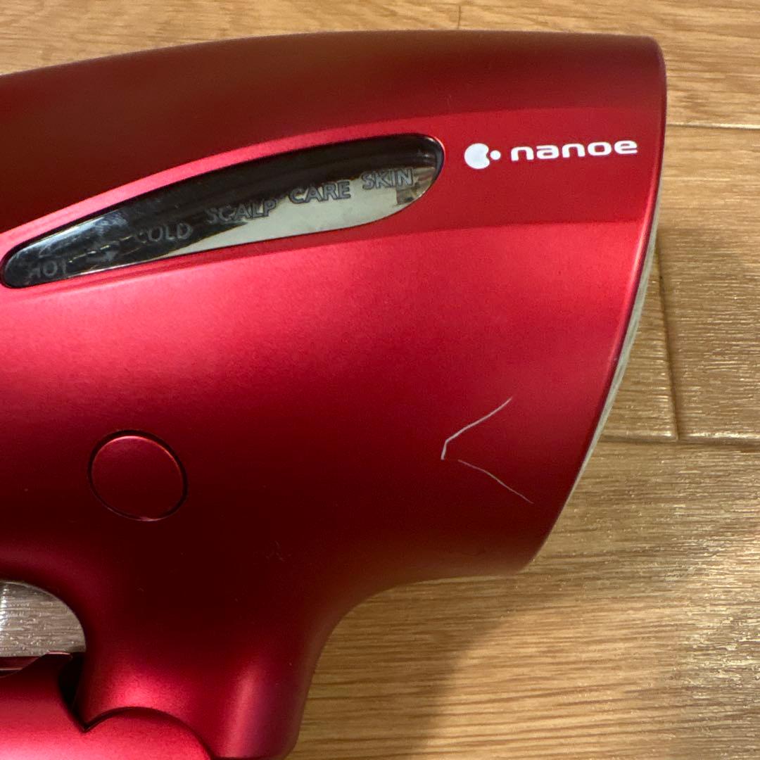 Panasonic ナノイー ヘアドライヤー レッドの写真2枚目