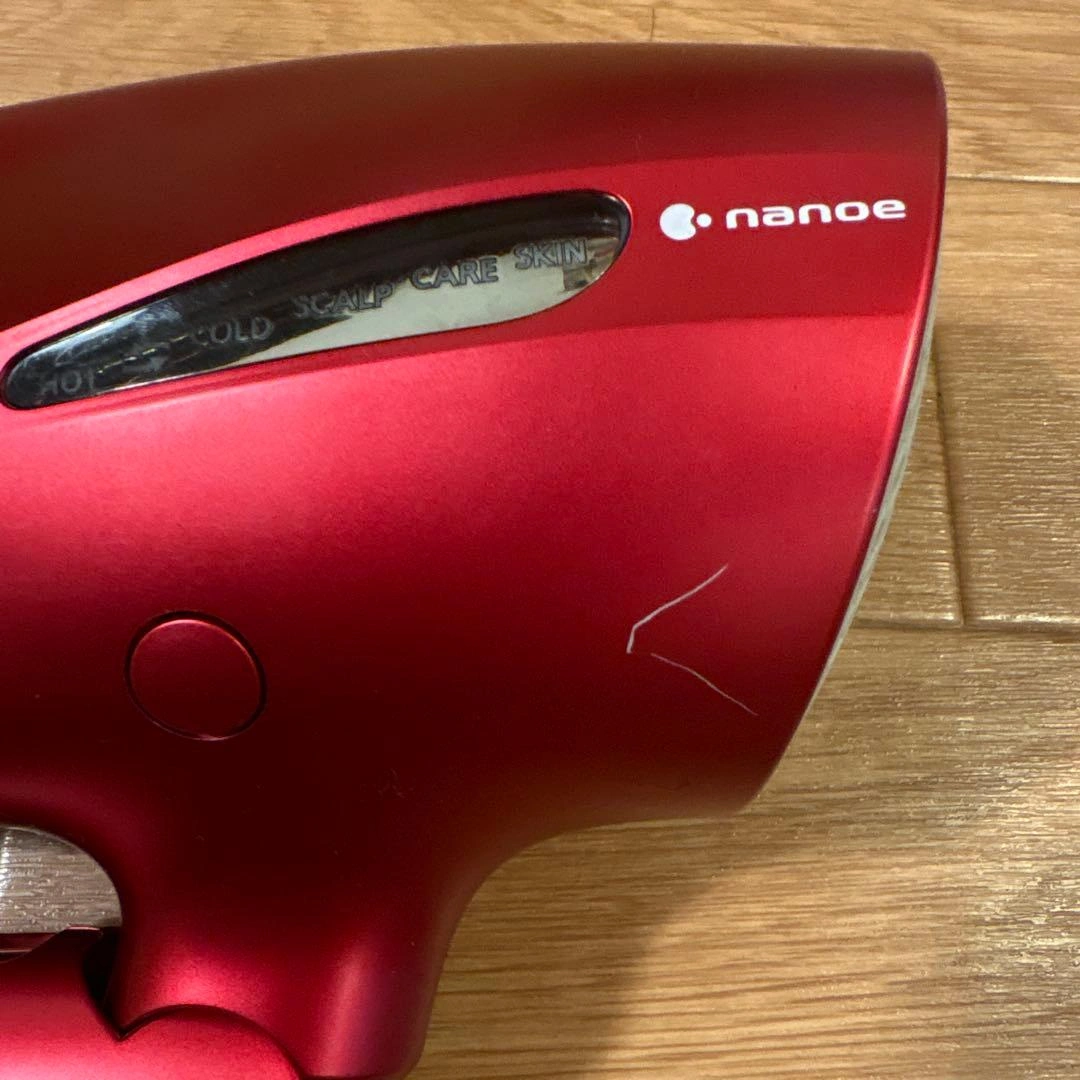 Panasonic ナノイー ヘアドライヤー レッドの写真2枚目