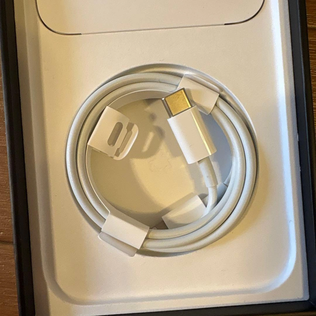 Apple純正 USB-C to Lightningケーブル ホワイト
