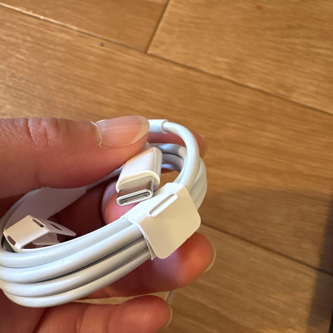 Apple純正 USB-C to Lightningケーブル ホワイトの写真3枚目